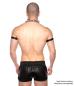 Mobile Preview: Prowler RED Leather Sports Shorts Black Small