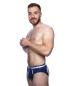 Mobile Preview: Prowler Classic Backless Brief Navy/White Xlarge