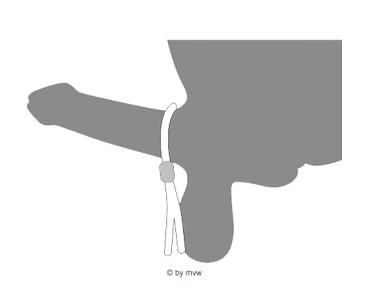 Danny Steel Cock Grip Single Granate schwarz