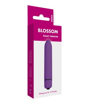 Minx Blossom Bullet Vibrator 10 Mode purple