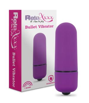 RelaXxxx Mini Bullet Vibrator 7 Mode purple