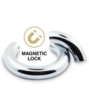 Mr.Cock Luxury Line Steel Cockring Magnetic Lock 50mm