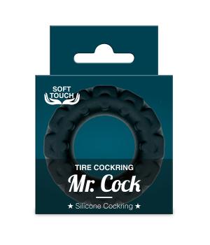 Mr.Cock Tire Silicone Cockring black