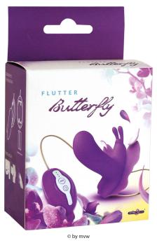 Seven Creations Flutter Butterfly Massager purple