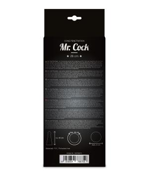Mr.Cock X-Treme Line Cone Analplug  black ca.26cm