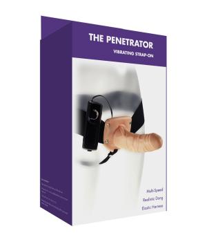 Kinx The Penetrator Hollow Strap On Vibrating flesh