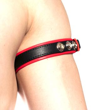 Prowler RED Bicep Band Black/Red OS