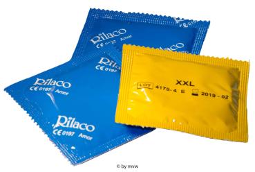 Rilaco XXL 3 Kondome 100 % Naturlatex NETTO