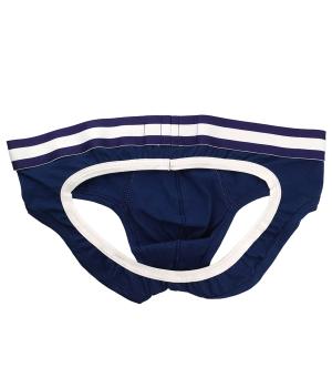 Prowler Classic Backless Brief Navy/White Large
