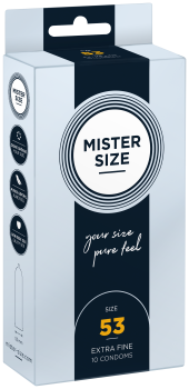 Mister Size 10 Kondome 53mm NETTO