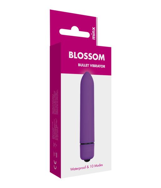 Minx Blossom Bullet Vibrator 10 Mode purple