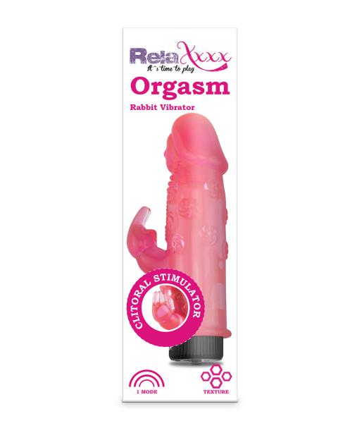 RelaXxxx Orgasm Rabbit Vibrator pink