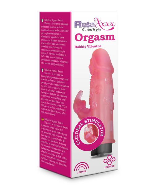 RelaXxxx Orgasm Rabbit Vibrator pink