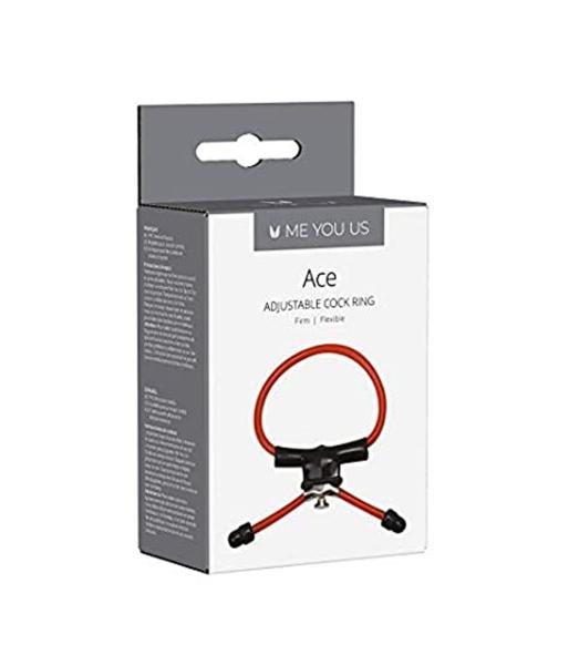 Linx ACE Adjustable Cock Ring Red