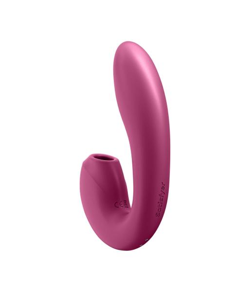 Satisfyer Sunray Air Pulse + Vibrator red NETTO