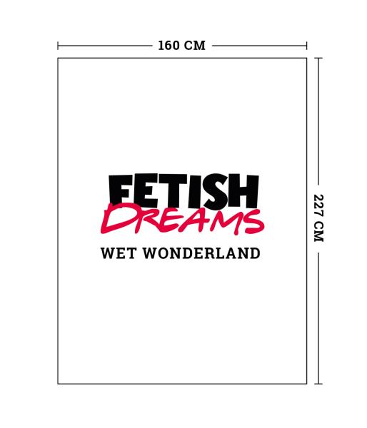 Fetish Dreams Bettlaken Wet Wonderland 160x220cm