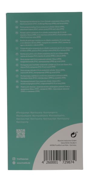 PP010 Anatomische Penispumpe Slim-Fit Professional NETTO