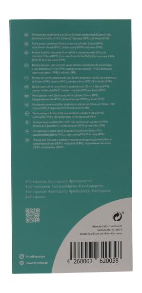 PP012 Anatomische Penispumpe Comfort-Fit Professional NETTO