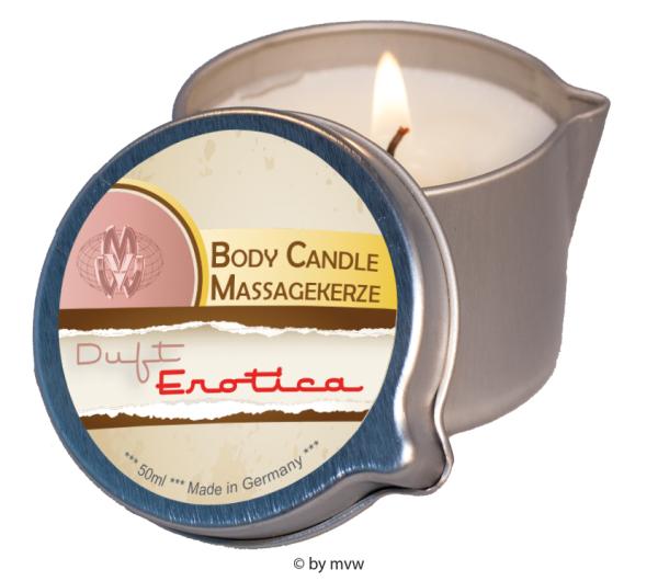 Body Candle Massagekerze Erotica 50ml NETTO